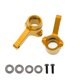 thumbnail image 3 of Copa del eje trasero de la dirección Copa C Asiento Piezas de actualización de metal Reemplazo para automóvil de control remoto 1/10 PTG2, Dorado, 3 of 5