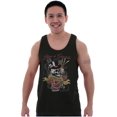 thumbnail image 3 of Life's A Gamble Skull Rose Tattoo Tank Top T Shirts Men Women Brisco Brands X, 3 of 6