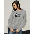 thumbnail image 2 of Assumption Of Virgin Mary Sweatshirt Women -Image by Shutterstock, Female 5X-Large, 2 of 4