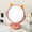 A, variant on Rotating Desktop Makeup Mirror, Orange, 1 Pcmakeup Mirror Table Top Rotatable Small Mirror Table Top Student Dormitory Princess Mirror Home Creative Dressing Mirror, Easter Moth Makeup Organizers
