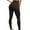 Brown, variant on YUEHUA Women's High Waist Ribbed Textured Yoga Leggings, Tummy Control Butt Lifting Compression Pants, Stretchy Workout Tights for Gym & Jogging