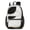 Black and Gold, variant on Black and Gold Marble Pattern 17" School Backpacks for Teens,Waterproof Oxford Fabric,S-Shape Padded Straps for School,Travel,Hiking,Camping
