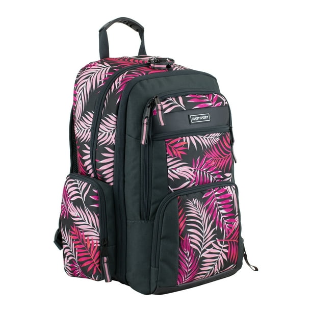 Eastsport Unisex Recycled Expandable Raptor Backpack, Pink