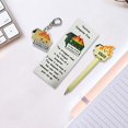 thumbnail image 3 of Funny Dumpster Fire Ballpoint Pen Acrylic Keychain Bookmark Set Funny Dumpster Fire Set Bookmark And Pen Set For Writing Enthusiasts 5ml Craft Table for Kids, 3 of 5