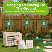 MosquitoRepellent for Patio - MosquitoRepellent Indoor & Outdoor Protection - Mosquito Deterrent for Yard - Mosquito Control for Rooms, Keep Mosquitos Away for Camping - 36 Balls