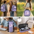thumbnail image 2 of KUIFORTI Purple Axolotl 4Pcs Elementary Students Backpack Set, Kids Bookbag with Lunch Box for Girls, Cute School Bag with Pencil Pouch Water Bottle Sleeve, 2 of 6