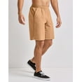 thumbnail image 6 of Hanes Shorts Mens French Terry Sweat Elastic Waist Tri-Blend Pockets 9 in Inseam, 6 of 6