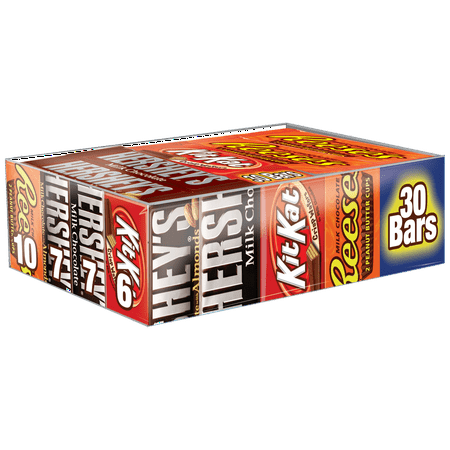 Hershey's, Full Size Chocolate Candy Bars Variety Pack, 30