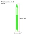 thumbnail image 2 of Unique Bargains Netting Needle Shuttles 4#, 10 Pack Plastic Fishing Net Repair Tool, Green, 2 of 5