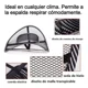 thumbnail image 5 of Kit de cojín de soporte lumbar de gel transpirable: diseño ergonómico para mayor comodidad durante todo el día., 5 of 6