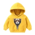 thumbnail image 1 of Sudadera con capucha para bebé, niño y niña, sudadera informal con estampado para bebé, regalo para niña, blusa, 1 of 5