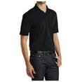 thumbnail image 2 of Yellow Rooster Men's Dry Zone UV Micro Mesh Polo Deep Black XS, 2 of 4