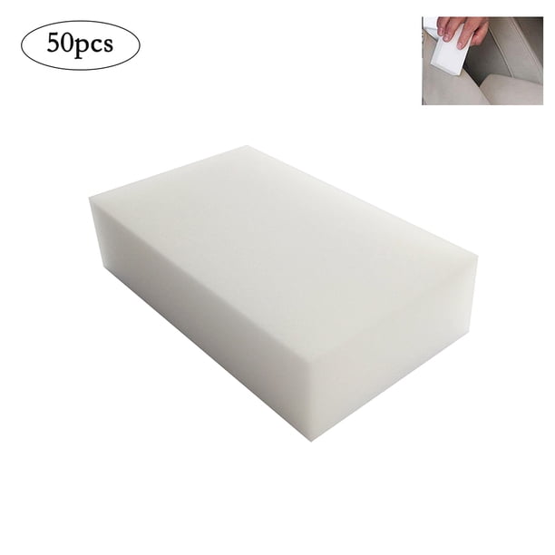 50 esponjas de limpieza multifunción para el hogar, la cocina, los platos y el baño.