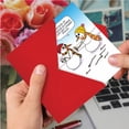 thumbnail image 4 of 1 Funny Christmas Card with Envelope - Longer Sticks C3397XSG, 4 of 6