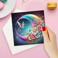 thumbnail image 5 of Christmas DIY Diamond Greeting Cards Set, DIY Diamond Art Painting Christmas Style Greeting Card, DIY Christmas Card Making Kits for Family Friends Handmade Gift, 5 of 9