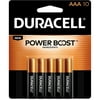 DURACELL CopperTop MN2400 1.5V AAA Alkaline Battery, 10-pack