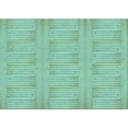 thumbnail image 1 of Ahgly Company Machine Washable Indoor Rectangle Transitional Medium Sea Green Area Rugs, 2' x 4', 1 of 7
