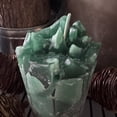 thumbnail image 3 of Crackling Pine Green Spruce Scented Pillar Candle, 3 of 3
