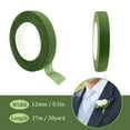thumbnail image 2 of 8 Rolls Floral Tape for Fresh Flowers, 1/2 inch x 30 Yard Flower Tape, Florist Tape for Bouquets Floral Arranging Stem Wrap Craft (Green), 2 of 7