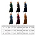 thumbnail image 7 of IDOPIP Fall Winter Velvet Dress for Women Long Sleeve Round Neck Maxi Dress with Belt Cocktail Gown, 7 of 7