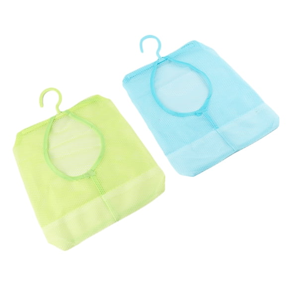 FONDOTIN 2-Pack Closet Hanging Storage Organizer, Assorted Colors, Space-Saving Clothes and Accessory Holder