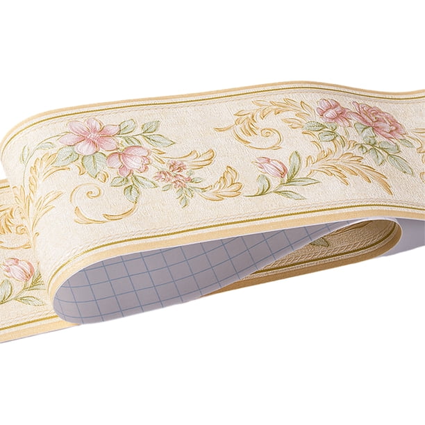Bearachild Papel pintado impermeable para decoración de sala de estar, caja fuerte de moda Retro resistente y duradera Decoración del hogar jardín beige