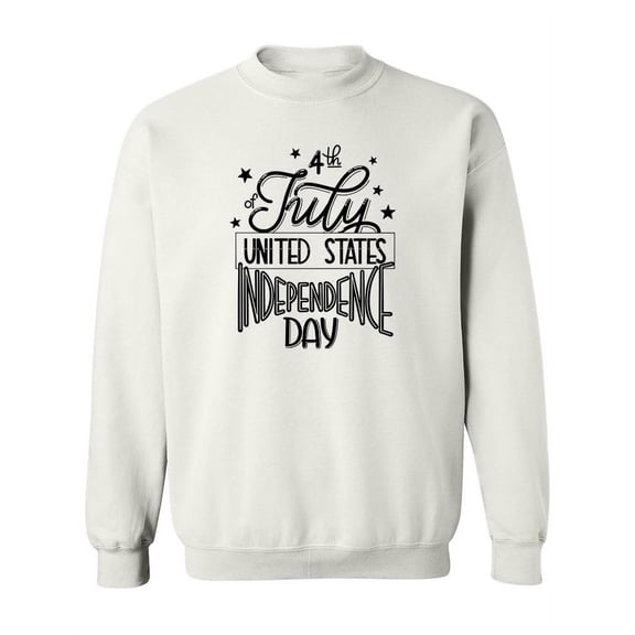 4Th Of July Usa Sweatshirt Women -Image by Shutterstock, Female x-Large