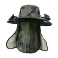 thumbnail image 2 of TTETTZ Wide Brim Sun Hat Fishing Hat Rechargeable Travel Sport Summer Solar Fan Hat Green, 2 of 9