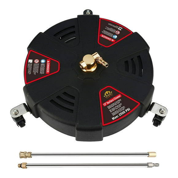 Limpiador de superficies de lavadora a presión de 13 ", accesorio de lavadora eléctrica, lavadora eléctrica de piso de conexión rápida de 1/4" de alta
