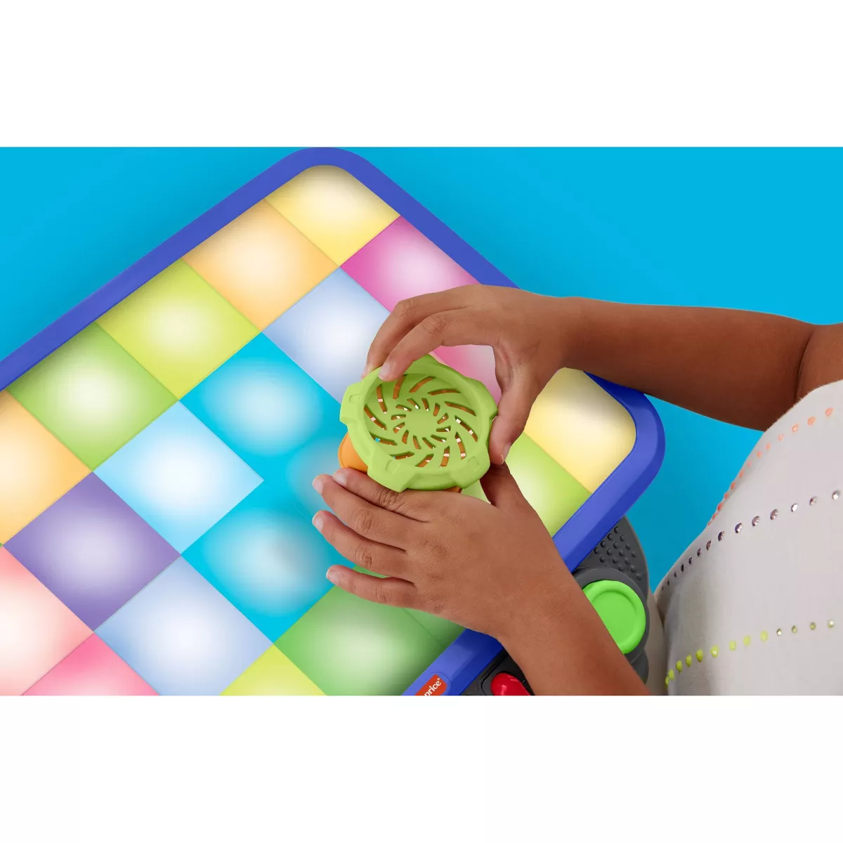 Fisher-Price Sensory Bright Light Station, Interactive Activity Table for Sensory Play, Toddlers, Preschoolers, Ages 3 and Up