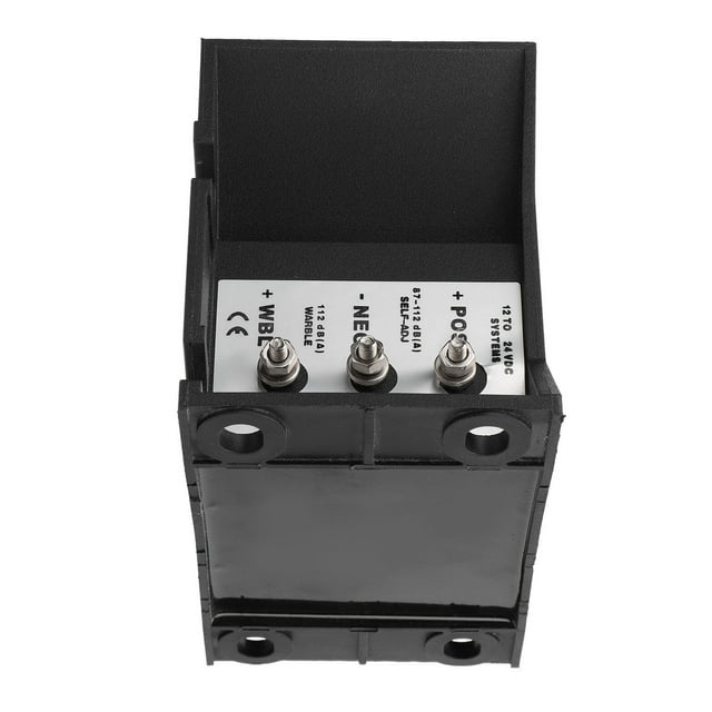 Alarma DE Respaldo Del Automóvil 112dB Resistente DE La Alarma Resistir, 3 ADVERTENCIA DE SONIDO Soporte DE Montaje Universal Con Orificios Ranurados Alambre DE Potencia DE Luz