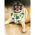 thumbnail image 2 of Good Luck Clovers Pattern Art Bandana  -Image by Shutterstock,  Small, 2 of 4
