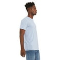 thumbnail image 3 of Bella Canvas Mens CVC Jersey Tee, 3XL, Heather Prism Blue, 3 of 3