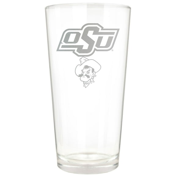 Oklahoma State Cowboys Etched 16oz. Rally Cry Pint Glass