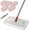 Red Extra Large, variant on 36" Commercial Mop for Floor Cleaning, Heavy Duty Industrial Mop with 3 Pads, Professional Microfiber Mops with 60'' Long Handle,Large Dust Mops for Office Garage Warehouse Factory Mall(Blue)