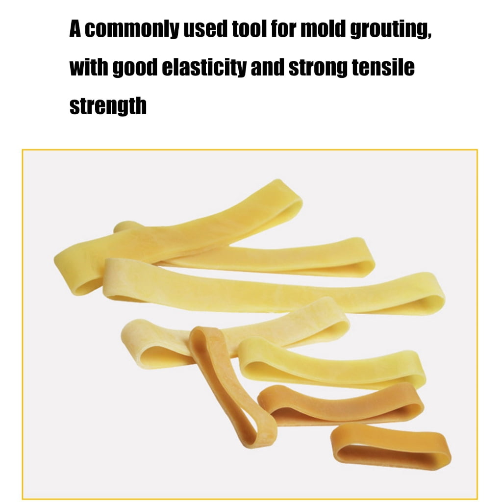 WINDLAND 14 Pcs Plasters Molds Rubber Bands Rubber Strap Elastic Rubber Wrapping Bands Ceramics Tool Pottery Tool and Supplies