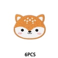 thumbnail image 1 of HLONK Iron On Patches Adorable Cartoon Animal Patches for Clothes Hot-Selling Iron On Patches for Clothes Creative Embroidered Patches for Jeans Raccoon, 1 of 3