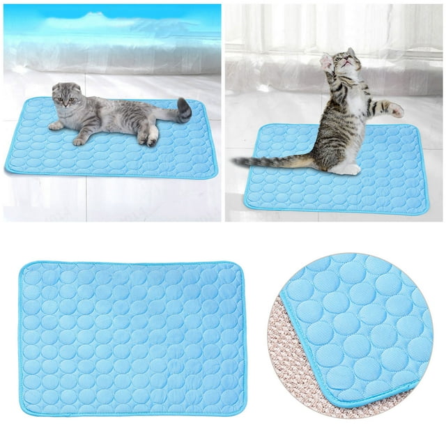 Pet All-Purpose Pet Mat for Dogs and Cats — Washable Portable Sleeping Pad for Indoor Outdoor Use Durable TPR Fabric Lightweight Easy Cleaner Versatile Pet Comfort