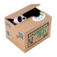 thumbnail image 2 of Panda Steal Coin Bank Caja De Ahorro De Dinero Batería De Ahorro De Monedas Olla Contenedor De Dinero Electrónico Inicio Decoración De Mesa Panda Animal Regalo Para Niños Sweethay HA026086-01, 2 of 5