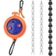 thumbnail image 1 of Tendedero retráctil para exteriores de 8 m, tendedero portátil para acampar, tendedero extensible con 10 hebillas fijas y 20 clips para viajes, balcón, 1 of 5