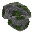 thumbnail image 4 of Shisuyan 2pcs Realistic Artificial Rocks For Landscaping Faux Stone Yard Decorations Foam Rocks For Stage Props Aquarium And Outdoor Decor, 4 of 8