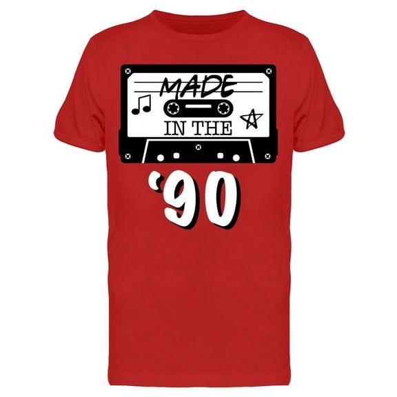 Cassette Made In The 90 Tee Men's -GoatDeals Designs