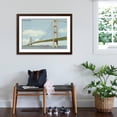 thumbnail image 3 of Art.com Mackinac Bridge, Michigan Art Print, Brown Frame Wall Art, 44" x 32", 3 of 5