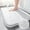 White, variant on Black Bathroom Rug Mat, Extra Soft and Absorbent Microfiber Bath Rugs, Non-Slip Plush Shaggy Bath Carpet, Machine Wash Dry, Bath Mats for Bathroom Floor, Tub and Shower