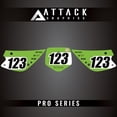thumbnail image 3 of Attack Graphics Pro Series Number Plate Backgrounds for Kawasaki KX85 2013, 3 of 4