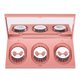 thumbnail image 1 of 3 pares de pestañas postizas de aspecto natural, pestañas postizas reutilizables, maquillaje suave sin pegamento, pestañas postizas autoadhesivas, Red Red WarmW09, largas y naturales, 1 of 5
