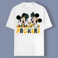 thumbnail image 1 of Disney Mickey et Minnie Mouse Fan Green Bay Packers Chemise-TG, 1 of 2