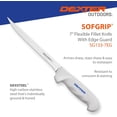 thumbnail image 3 of Dexter 7" Flexible Narrow Fillet Knife w/ Edge Guard, 3 of 10