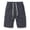 Dark Gray, variant on Big Mens Cargo Shorts Running Clothes for Men Elastic Waist Breathable Regular Fit Men Shorts Casual with Pockets Streetwear Beach for Pool and Party S-3XL