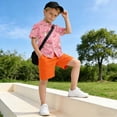 thumbnail image 5 of Dailycode Small Short Sleeve Button Down Shirts Mushroom Casual Shirt 3-10 Years, 5 of 9